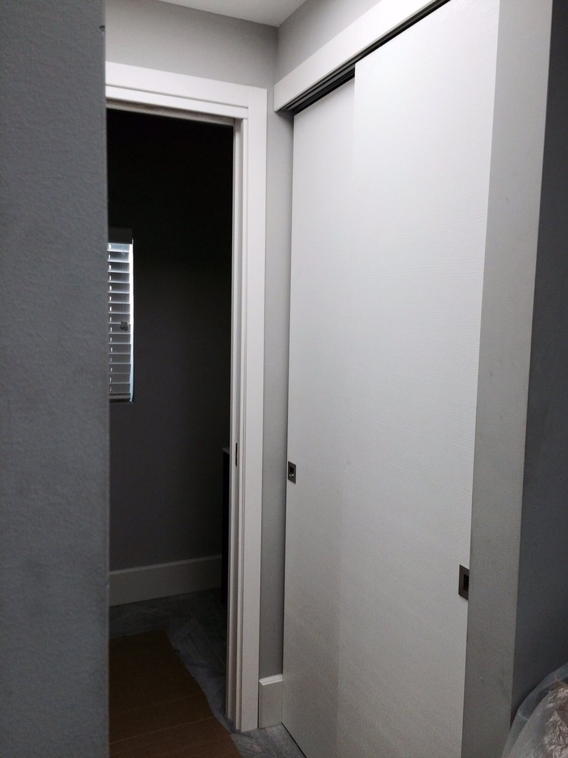 Bypass Door White Matt