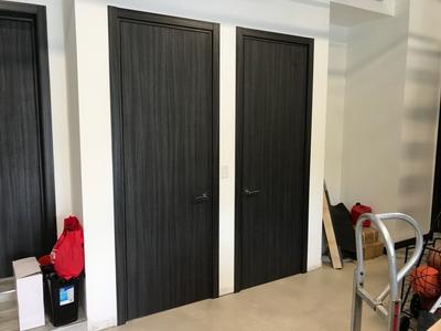 Modern Interior Doors, Palissandro Blu - real project
